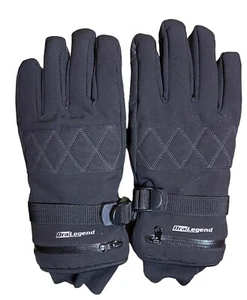 DraLegend 3M Thinsulate Guanti Uomo Grandi Nero Regolabile con Tasche - Foto 1 di 4