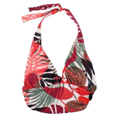 Traje de baño Carmen Marc Valvo para mujer halter tankini mediano Foto 1 de 2