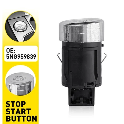 Engine Start Stop Switch Button For VW Volkswagen Tiguan 2016-2024 5N0959839 UK - Image 1 of 4