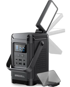 240W Portable Power Station 153.6WH Solar Generator, LiFePO4 Battery Dual Way... - Picture 1 of 9