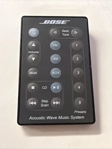 Genuine Bose Acoustic Wave Music System Remote Control For CD-3000 - Picture 1 of 2