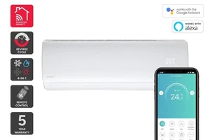 Kogan SmarterHome™ 3.5kW Inverter Split System Air Conditioner (Reverse Cycle), - Picture 1 of 12