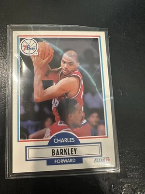 1990-91 Fleer - Charles Barkley #139 ERROR .545. - Image 1 of 4