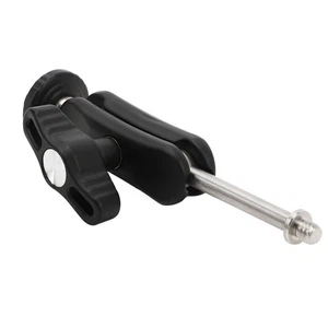 Mini Articulating Arm With Dual Ball Head 1/4in Screw Hole Adjustable Articu NEW - Afbeelding 1 van 12