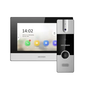 Hikvision KIS302-P Hybrid Intercom Kit, 4 Wire Door & 4-Wire/IP/WiFi Room with P - Picture 1 of 4