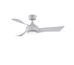 Fanimation Wrap Custom Indoor Ceiling Fan in Matte White- MOTOR ONLY - Picture 1 of 5