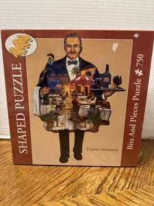 Formpuzzle Bits & Pieces Puzzle 750 Teile, Rune Manning Abend im Cafe - Bild 1 von 6