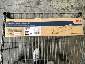 Genuine Okidata 42918984 Black Toner Cartridge C9600/9650/9800 New - Picture 1 of 1