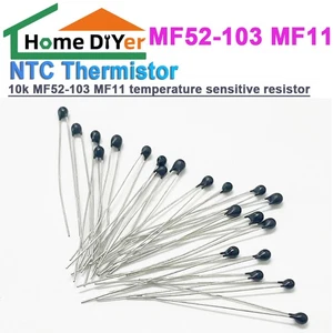 NTC Thermistor 10k MF52-103 MF11 temperaturempfindlicher Widerstand - Bild 1 von 8