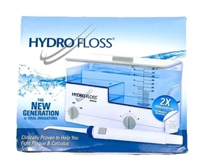 Neu im Karton Hydro Floss neue Generation Munddusche 4 farbkodierte Jet-Tips - Bild 1 von 3
