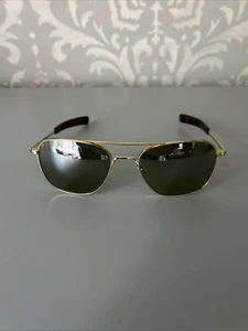 Randolph Engineering Aviator Bayonet AF218 23K 58mm Gold Sunglasses - Picture 1 of 7