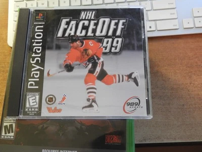 NHL FaceOff 99 (Sony PlayStation 1, 1998) CIB - Image 1 of 2