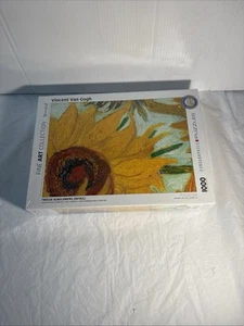 Eurographics 1000 Piece Puzzle - Twelve Sunflowers (Detail) by Vincent Van Gogh - Picture 1 of 7