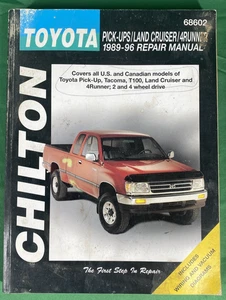CH Toyota Pick Up Cruiser 4 Runner 1989-96 by Haynes (1998, Trade Paperback) - Picture 1 of 5