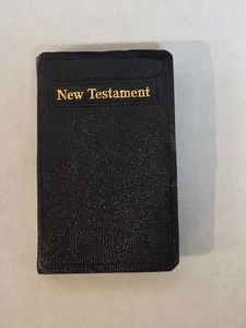 Vintage 1951 American Bible Society Neues Testament Taschenbibel b-235 hervorragender Zustand - Bild 1 von 9