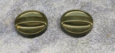 1960-63 AMC Rambler Rebel ~ Pair Radio Volume/Tuning Control Knobs ~ 3466092 - Image 1 of 3