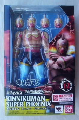 KINNIKUMAN SUPER PHOENIX S.H.Figuarts 6 英寸人偶 万代 2018 肌肉摔跤 全新 — 第 1/2 张图片