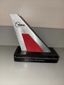 Northwest Airlines Vintage tatsächliches Artefakt aus NW Flugzeug 6622 747-251B - Bild 1 von 8