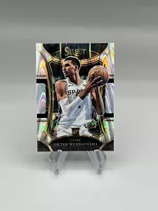 2023-24 Panini Select Victor Wembanyama MEZZANINE TECTONIC PRIZM Spurs RC - Imagen 1 de 2