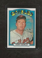 1972 Topps #628 Terry Crowley, Baltimore Orioles, EX!