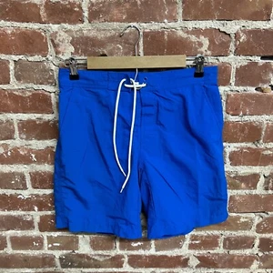Uniqlo Mens Blue Swim Trunks Medium - Picture 1 of 2