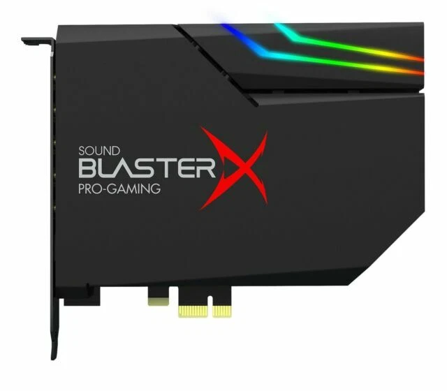 Creative Sound BlasterX AE-5 Plus Soundkarte - Schwarz (70SB174000003)