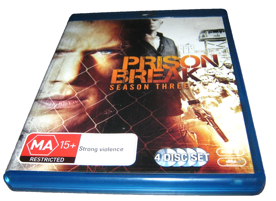 Prison Break - Temporada 3 - Blu-ray - En muy buen estado - Región B Foto 1 de 1