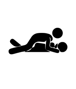 Missionary Position Sex Funny Love Vinyl Decal Sticker Window Truck - Picture 1 of 3