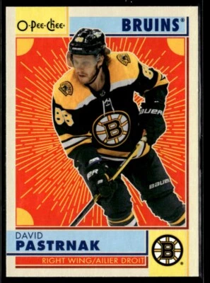 2022-23 O-Pee-Chee Retro David Pastrnak #7 H5R2J - Image 1 of 2