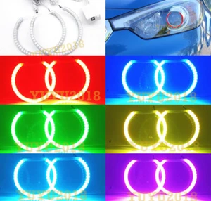 Anillo de halo RGB para Kia forte 14-16 faro ojo de ángel multicolor DRL bluetooth - Imagen 1 de 12