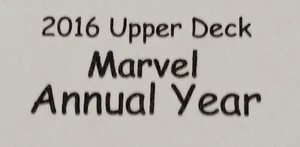 2016 UD Marvel Annual Year TF-6 Iron Man vs. Vision - Picture 1 of 3
