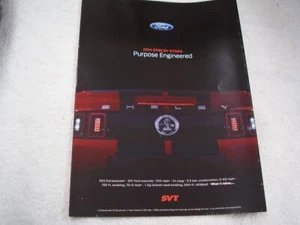 2014 FORD MUSTANG SHELBY GT 500   BROCHURE    ORIGINAL FREE POSTAGE - Picture 1 of 3