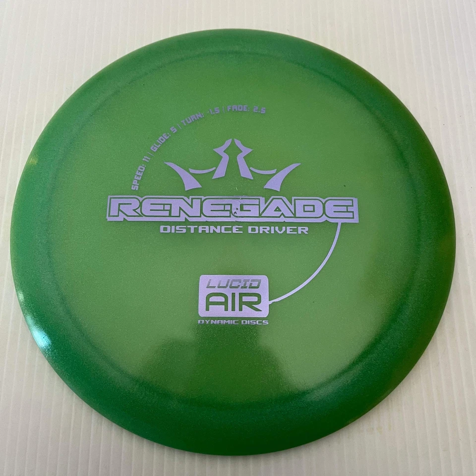 Dynamic Discs Lucid Air Renegade 11/5/-1.5/2.5 - Image 1 of 1
