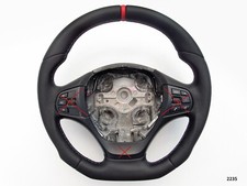BMW F20 F30 NEW NAPPA ERGONOMIC INLAYS STEERING WHL FLAT BOTTOM THICK&HEAVY