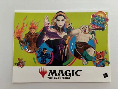 New Hasbro Magic the Gathering Promo Postcard - Image 1 of 2