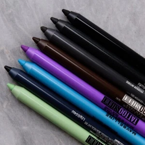 MAYBELLINE TATTOO LINER GEL EYELINER PENCIL - CHOOSE SHADE - Picture 1 of 19