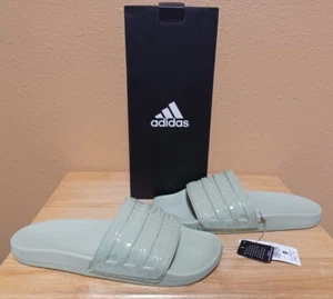 Sandali Adidas Adilette Comfort Slides verde alone nuovi US uomo 9/US donna 10 - Foto 1 di 4