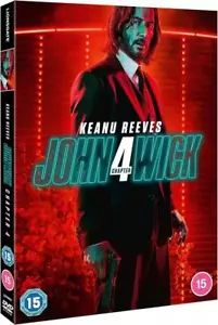 John Wick: Chapter 4 DVD Action (2023) Ian McShane Quality Guaranteed - Imagen 1 de 7