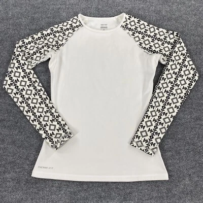 Camisa Nike Pro para mujer manga larga ajuste térmico talla mediana Foto 1 de 4