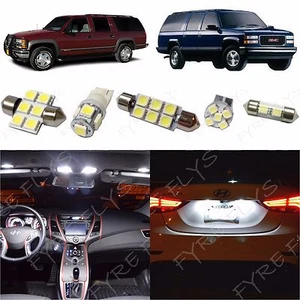16x White LED lights interior package kit for 1995-1999 Chevy/GMC Suburban CS2W - Bild 1 von 8