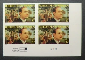3904 MNH 2005 37c Robert Penn Warren PB Kentucky Vanderbilt Fugitives writer - Picture 1 of 1