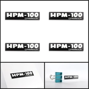 Adesivo distintivo logo HPM-100 decalcomania fai da te impermeabile 66,8 mm (2,63") X 16 mm (0,63") - Foto 1 di 10