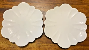 Rare Vintage Pair of Shelley Wileman Scalloped Edged Dessert Plates - Picture 1 of 3