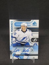 2022-23 SP GAME USED HOCKEY AUTHENTIC ROOKIES AUTO #207 COLE KOEPKE