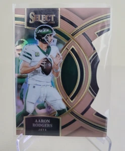2023 PANINI SELECT AARON RODGERS BRONZE PRIZM DIE-CUT PREMIER #121 Ser #198/299 - Imagen 1 de 2