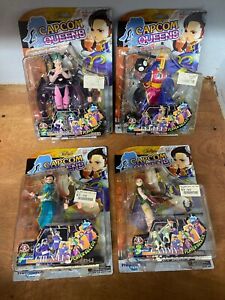 Capcom Queens Chun Li Cammy Morrigan LeiLei Moby Dick Figures Lot