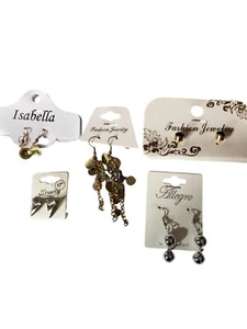costume jewelry lot. earrings. 5 pairs. mixed companies. - Picture 1 of 1
