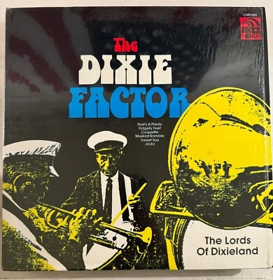 THE LORDS OF DIXIELAND – THE DIXIE FACTOR - VINYL LP BLACK - VG+ - A9 - Imagem 1 de 2