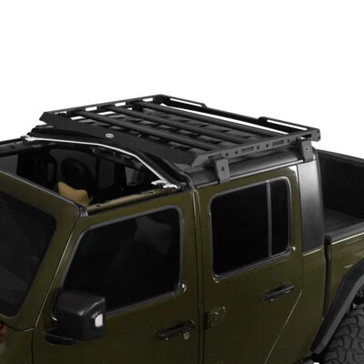 Hardtop Rear Roof Rack  Exterior Cargo Space Fit Jeep Gladiator JT 2020-2025 - Image 1 of 4