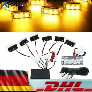LED LKW Warnlicht Frontblitzer Stroboskoplicht Blinklicht Warning Beacon 12V DHL - Bild 1 von 12
